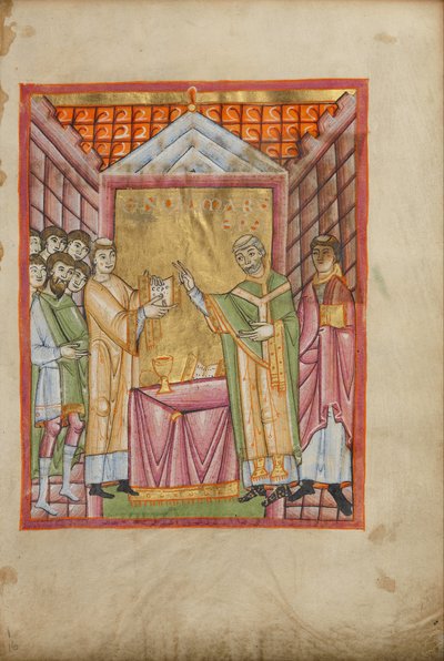 Bishop Engilmar Celebrating Mass by Unbekannt Unbekannt